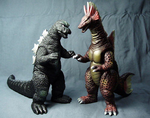ムービーモンスターシリーズ ゴジラ1975＆チタノザウルスセット